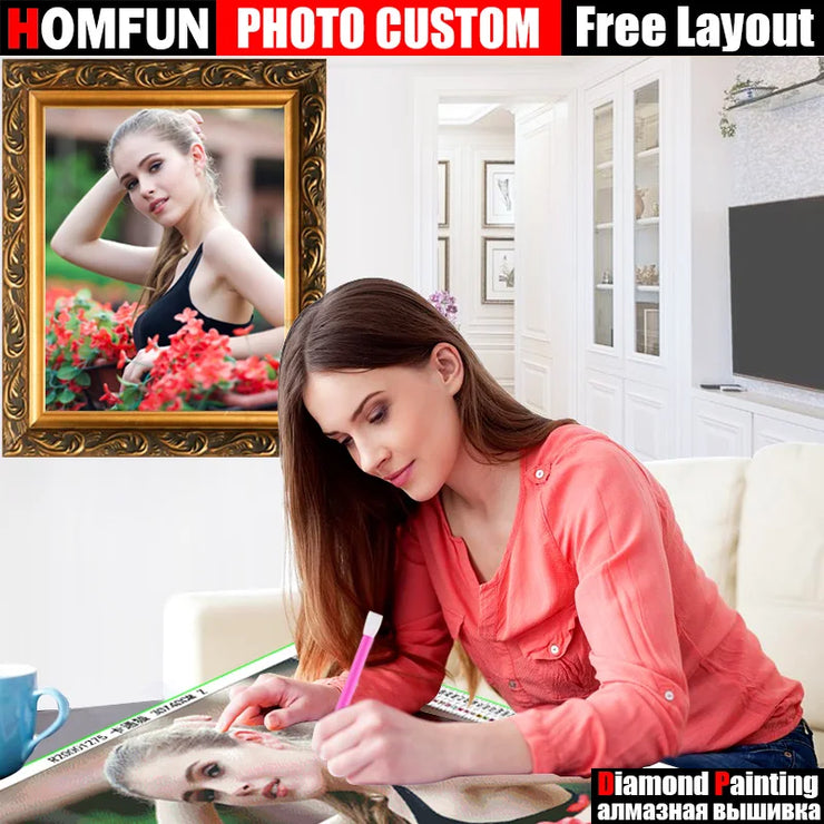 Rhinestones Diamond Embroidery Beadwork 5D Cross Stitch 5D Home Decor