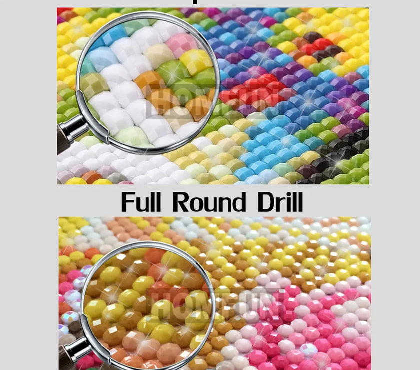 Rhinestones Diamond Embroidery Beadwork 5D Cross Stitch 5D Home Decor