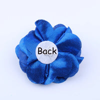 5CM Hot Sale Metallic Fabric Flower