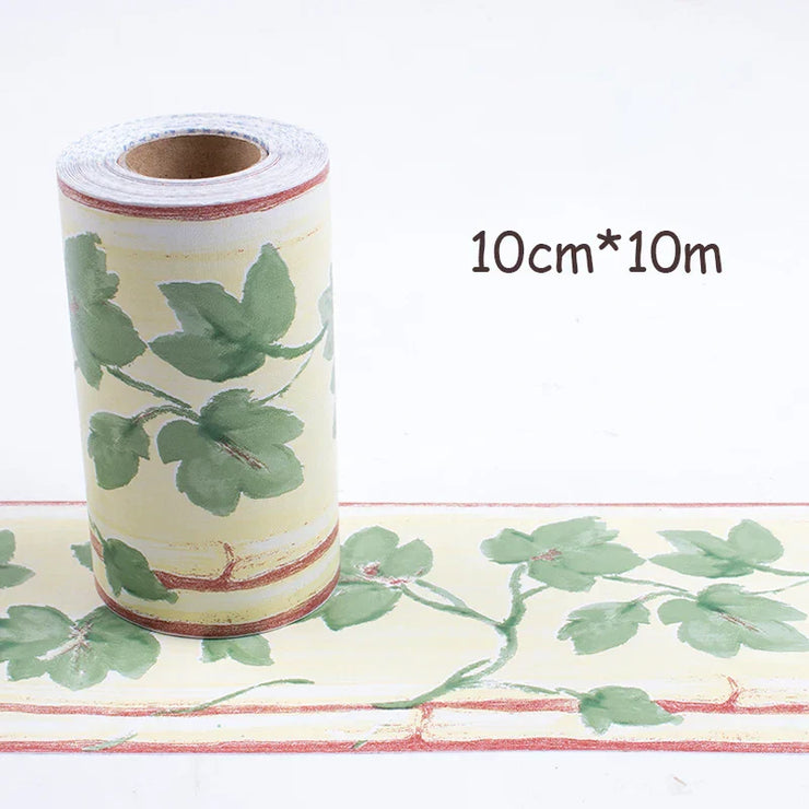Adhesive Skirting Line Decor Baseboard Corridor Floor Borders Sticker