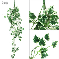 190cm Hiedra Artificial Plants Green Leaves Ivy Leaf Garland Fake Foliage Wedding Jungle Party Home Garden Wall Hanging Decor