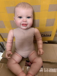 Size 3D Skin Silicone Reborn Girl Baby Doll