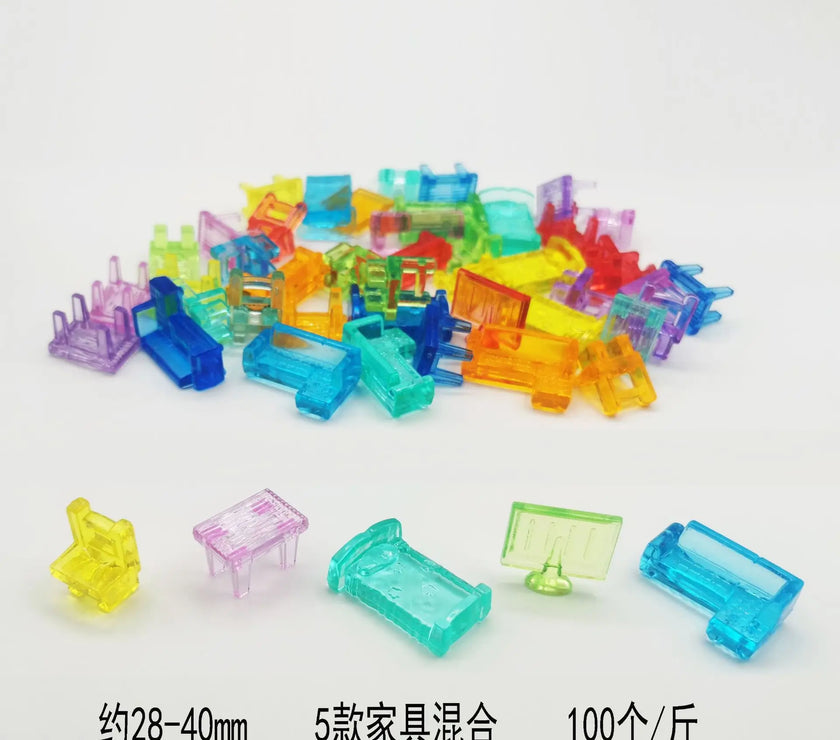 Montessori Light Table Education Toys Open Material Accessories transparent bear dimond Kindergarten Toddler Preschool tooll