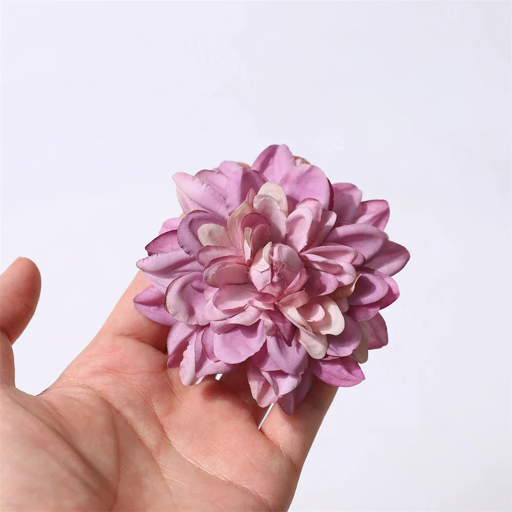Wedding Home Decoration DIY Wreath Gift Box Scrapbooking Craft Fake Flower Head