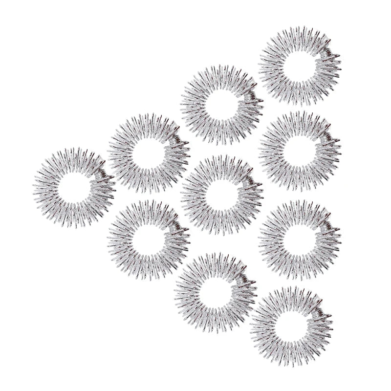 100pcs Finger Massage Ring Acupuncture Acupressure Health Care Body Fatigue Pain Stress Relief Help Sleep Tools