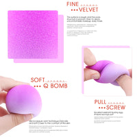 Makeup Blender Cosmetic Puff Makeup Sponge Cushion Foundation Powder Sponge Beauty Tool Women Make Up Accessories
