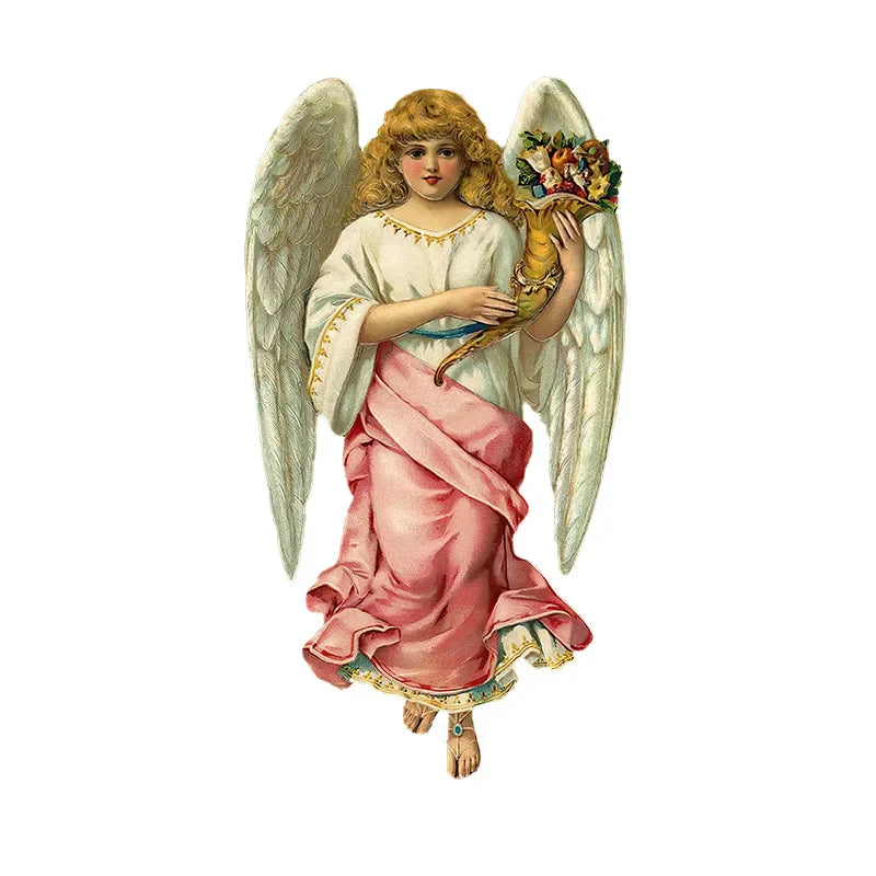 Ratels QCF51 Classic European Angel oil painting picture quality sticker antique era