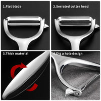 Fruit and Vegetable Peeler,Kitchen Gadget,1/2pcs Zinc alloy Kitchen Peeler Potato Carrot Grater Kitchen Accessories Zesters