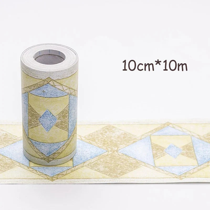 Adhesive Skirting Line Decor Baseboard Corridor Floor Borders Sticker