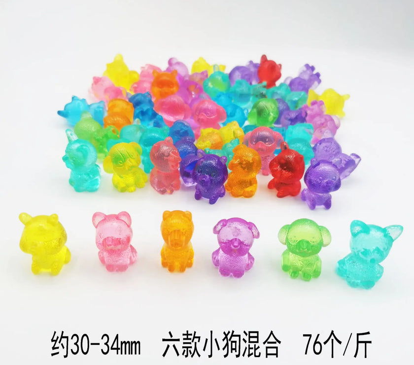 Montessori Light Table Education Toys Open Material Accessories transparent bear dimond Kindergarten Toddler Preschool tooll