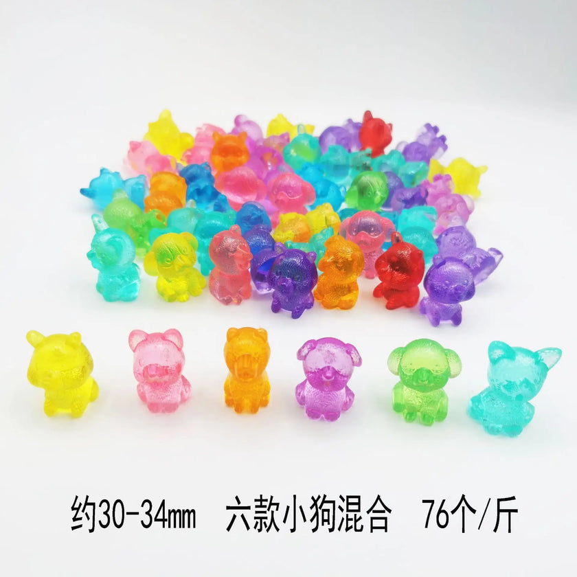 Montessori Light Table Education Toys Open Material Accessories transparent bear dimond Kindergarten Toddler Preschool tooll