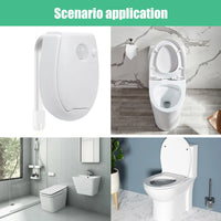 7 Color Smart PIR Motion Sensor Toilet Seat Night Light Waterproof Backlight For Bowl LED Luminaria Lamp WC Light Home Supply