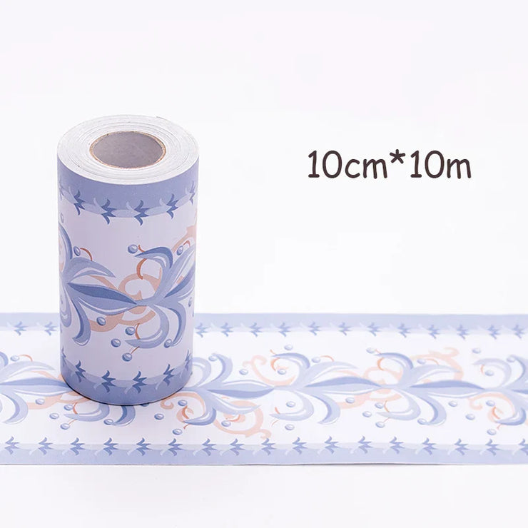 Adhesive Skirting Line Decor Baseboard Corridor Floor Borders Sticker