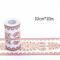 Adhesive Skirting Line Decor Baseboard Corridor Floor Borders Sticker