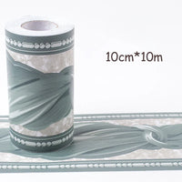 Adhesive Skirting Line Decor Baseboard Corridor Floor Borders Sticker