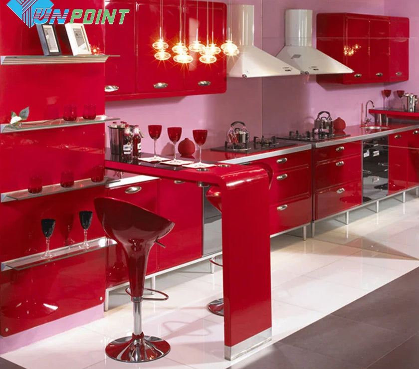 Adhesive Wallpaper Kitchen Cabinet Furniture Wall Sticker Home Decor
