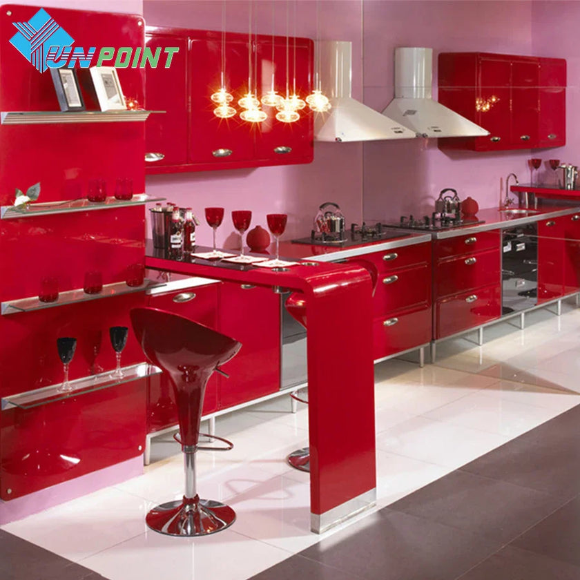 Adhesive Wallpaper Kitchen Cabinet Furniture Wall Sticker Home Decor