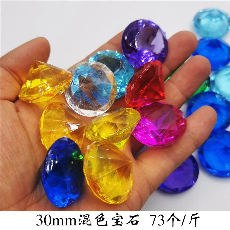 Montessori Light Table Education Toys Open Material Accessories transparent bear dimond Kindergarten Toddler Preschool tooll