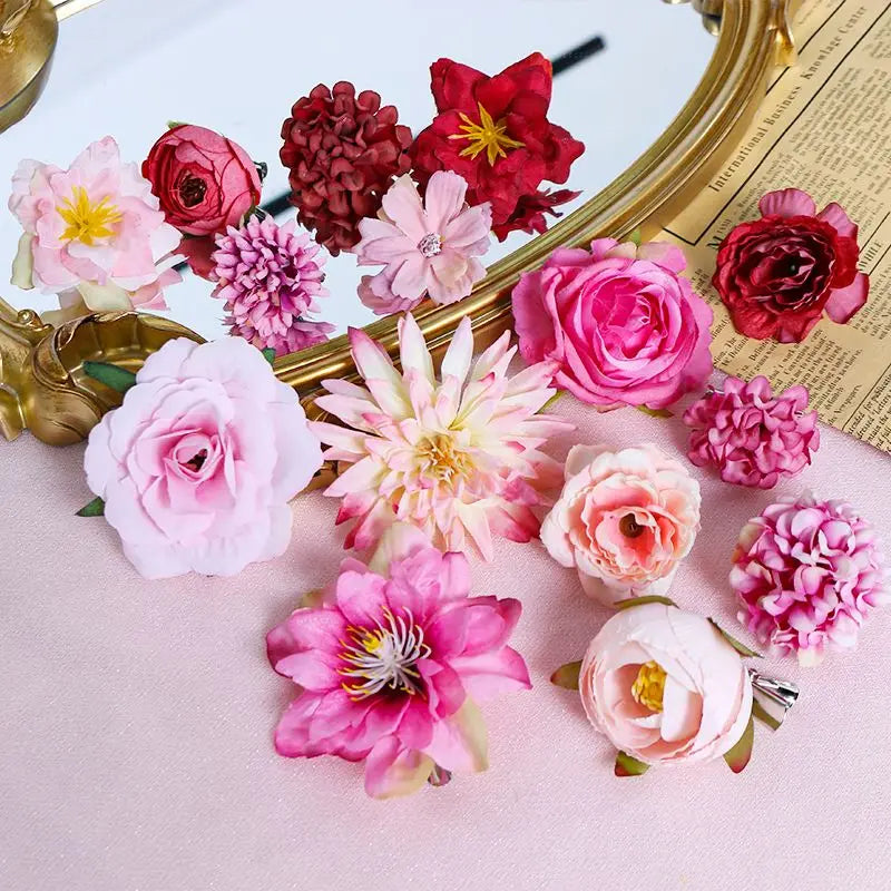 Wedding DecoratioWedding Decoration Fake Flowers Home Decor DIY Bouquet Craft Garlands Scrapbook Gift Accessoriesn Fake Flowers Home Decor DIY Bouquet Craft Garlands Scrapbook Gift Accessories