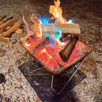 30g Bonfire Pyrotechnics Magic Trick Party Fireplace Colorful Magic Fire Happy Fire Camping Hiking Recreation Outdoor Gadgets