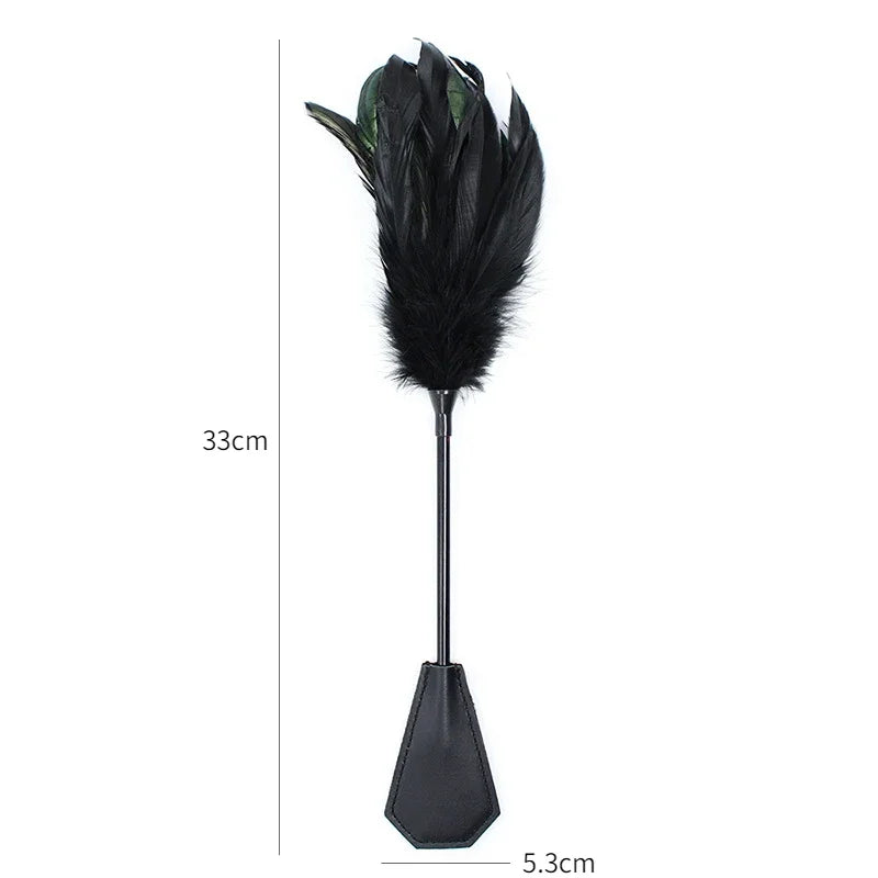 Feather whip flirting toys couples tickle foreplay teasing novelty toys adult offbeat temperament and interest articles for use