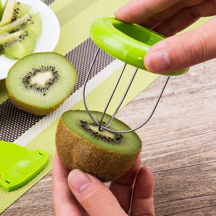 Detachable Kiwi Cutter Kitchen Creative Fruit Peeler Salad Cooking Tools Lemon Peeling Gadgets Kitchen Gadgets