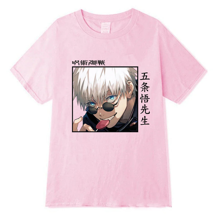 Shirt Male Tshirt Casual Japanese Anime Cartoon Graphic Female