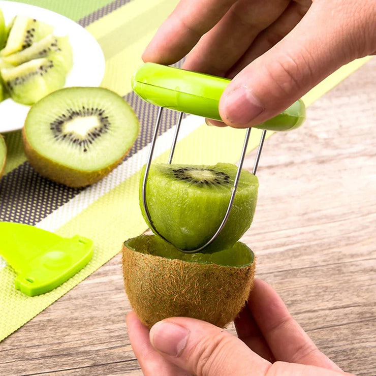 Detachable Kiwi Cutter Kitchen Creative Fruit Peeler Salad Cooking Tools Lemon Peeling Gadgets Kitchen Gadgets