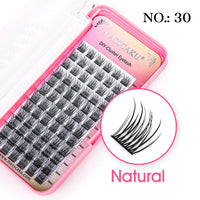 MASSCAKU Natural Volume Primor Material Cluster Lashes Extensions Strong Individual Eyelashes Beauty Salon