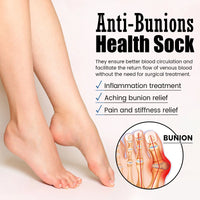 Anti-Bunions Health Sock Pain Stiffness Relief For Outdoor Sports Foot Care Socks Heels Warm Breathable man Meias de Cuidado
