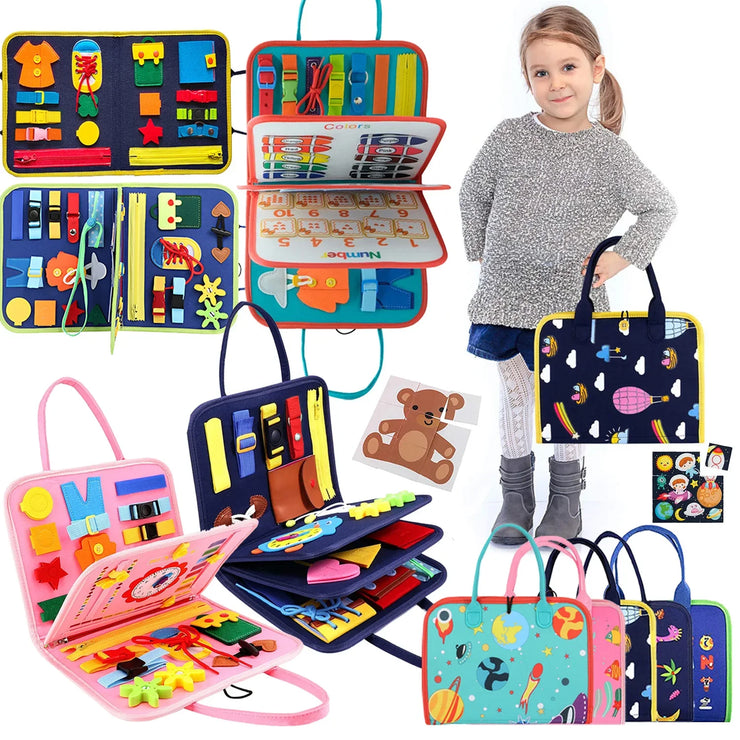 Toddlers Sensory Toy Preschool Learning Educational Travel Activities