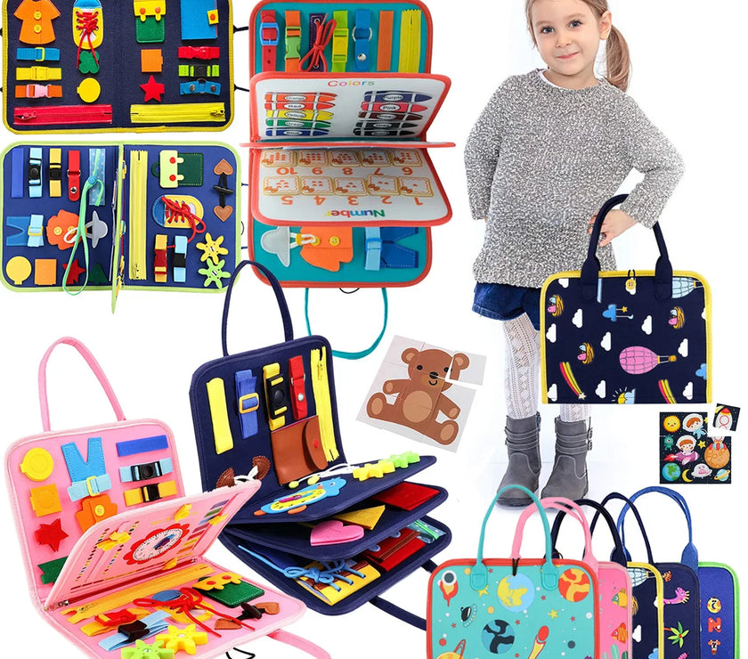 Toddlers Sensory Toy Preschool Learning Educational Travel Activities