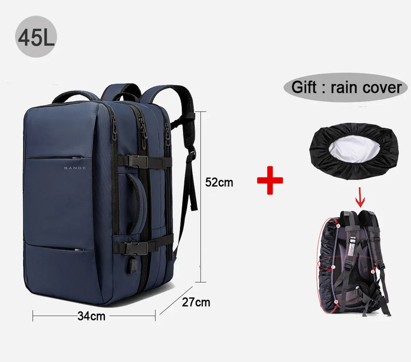 Laptop Backpack Man Large Capacity Hiking Travel Bag Male Backpacks Women