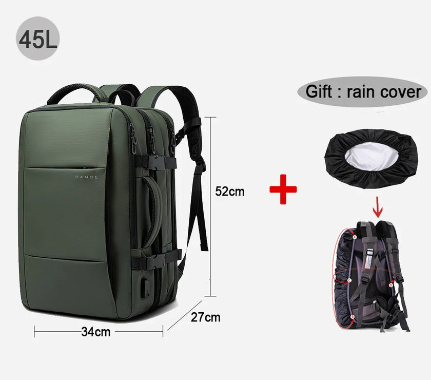 Laptop Backpack Man Large Capacity Hiking Travel Bag Male Backpacks Women