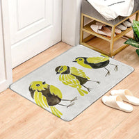 House entrance carpet Home door mat Modern Ground mat bird Nordic style Room Bath mat Foot bathroom