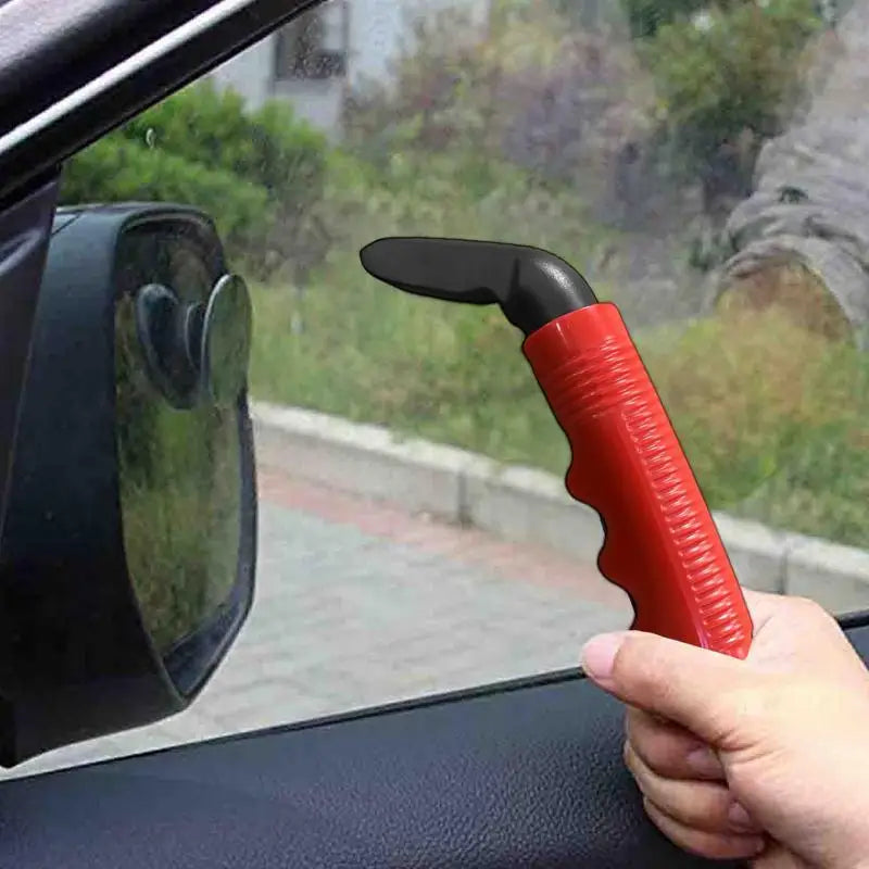 Car Door Handle Assist Bar Anti-Slip Auto Door Grab Bar Stand Aid Tool for Elderly Standing Support Safety Hammer Window Breaker