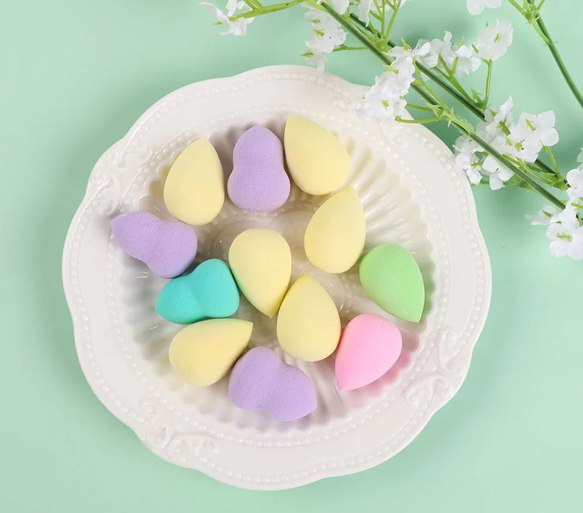 Face Puff Professional Beauty Sponge Powder Eggs
