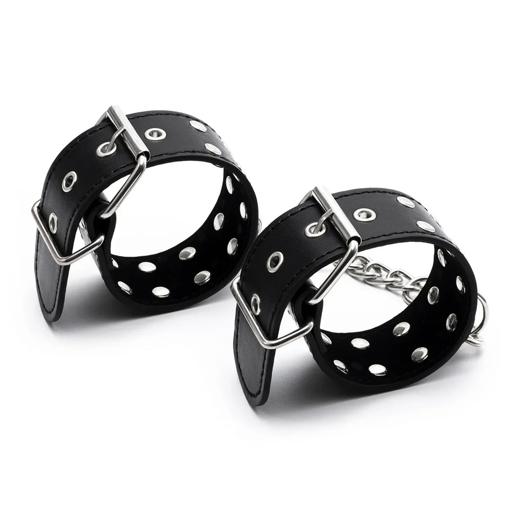 Sexy Adjustable Novelty Bracelet Handcuff Ankle Cuff Restraints Bondage Sex Toy Restraints Sex Bondage Exotic Accessories