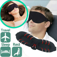 3D Sleep Mask Sleeping Stereo Cotton Blindfold Men and Women Air Travel Sleep Eye Cover Eyes Patches for Eyes Rest Health Care