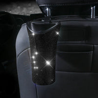 Bling Diamond Car Umbrella Storage Box Multifunctional Organizer Barrel Auto Folding Hanging Water Bottles Rack Umbrella Bucket