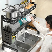 Sink Dish Storage Rack Seaoning Tableware Draning Kitchenware Kitchen Accessories