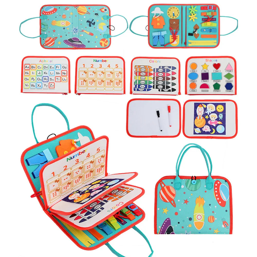 Toddlers Sensory Toy Preschool Learning Educational Travel Activities