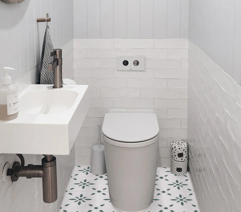 Kitchen&Bathroom Floor Tiles 20x20 cm Peel