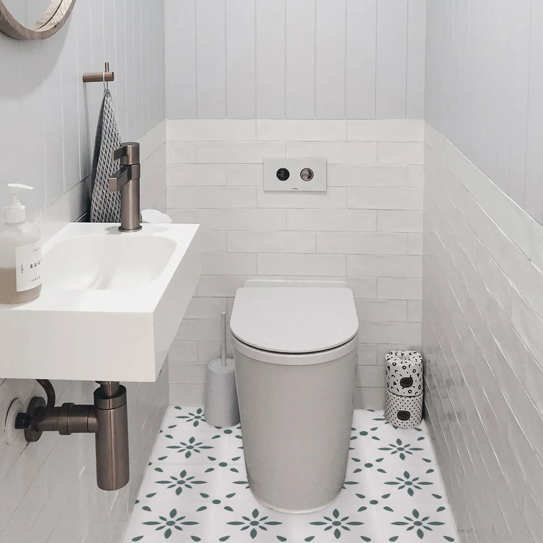 Kitchen&Bathroom Floor Tiles 20x20 cm Peel