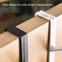 Door Hanger Wall Organizer Hook Bedroom Clothing Hook Holder Coat Hat Bag Rack Bathroom Kitchen Home Storage Organization