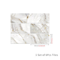 -Adhesive Waterproof Pvc Wall Sticker Kitchen Bathroom Home Decoration Wall Decals