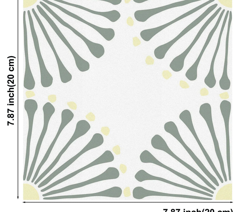 Kitchen&Bathroom Floor Tiles 20x20 cm Peel