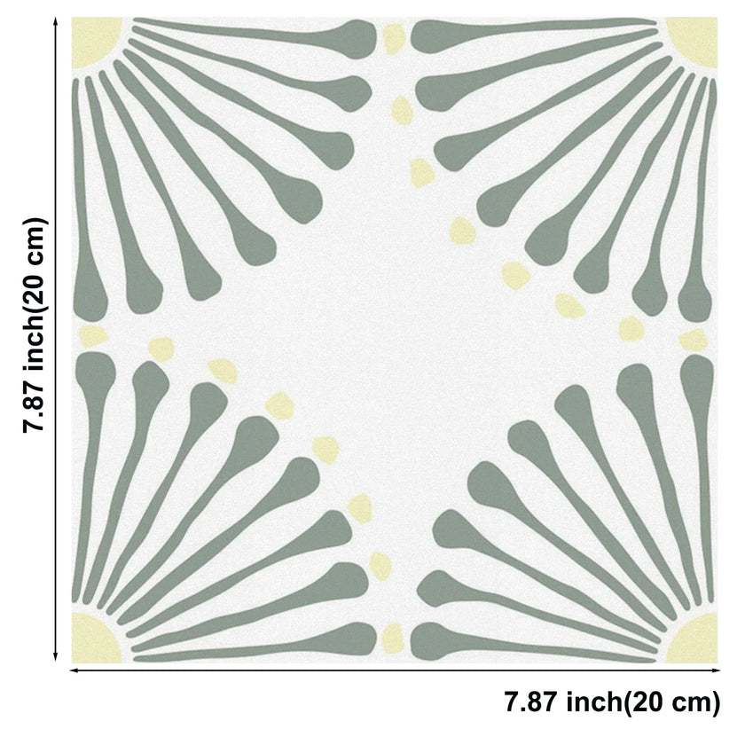 Kitchen&Bathroom Floor Tiles 20x20 cm Peel
