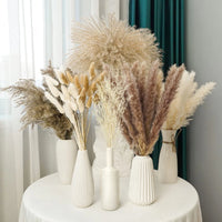 Pampas Grass Decor Boho Home Decor Bouquet Natural Fluffy Dried Flowers for Wedding Floral Arrangements Wall Farmhouse Table Dec