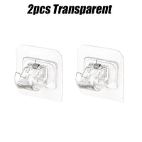 Hooks Adjustable Shelf Curtain Rod Bracket Fixture Bracket Fixing Clip Family Storage Hook Home Organization